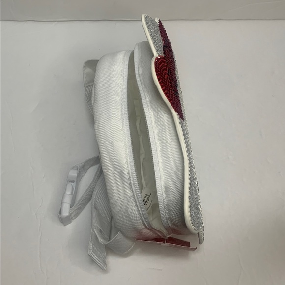 Hello Kitty Sequined Crossbody Bag 4 Can Insulated Igloo Cooler NWT - Picture 9 of 10